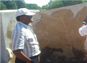 Bursa Emperador Light Marble Blocks, Turkey Emperador Light Marble Block