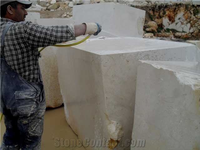 Crema Mare Marble Blocks, Turkey Beige Marble