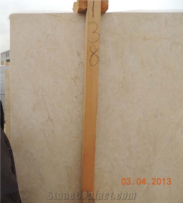 Crema Mare Marble Slabs, Turkey Beige Marble