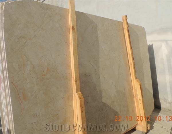 Crema Mare Marble Slabs, Turkey Beige Marble