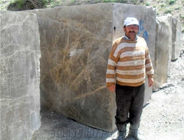 Emperador Dark Marble Blocks, Turkey Brown Marble