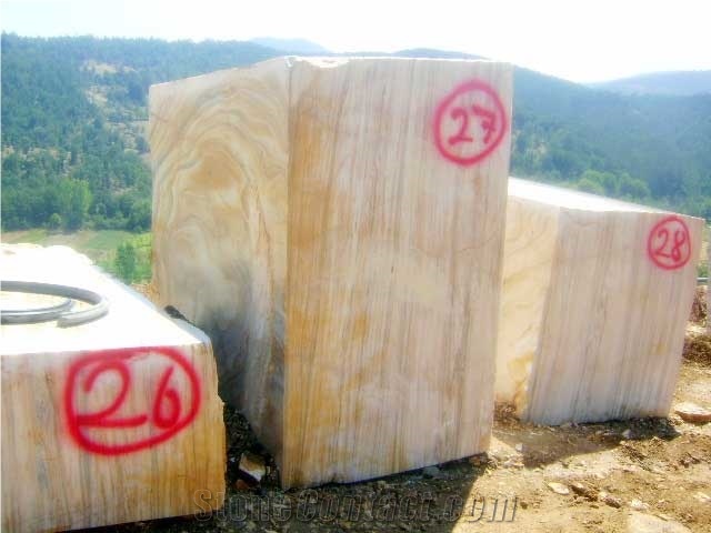Giallo Delegatto Marble Blocks