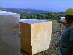 Golden Emperador Marble Blocks