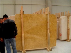 Golden Emperador Marble Blocks