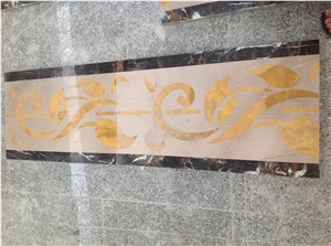 Water Jet Border Marble