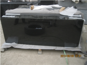 Absolute Black Granite Shanxi Black Granite Tombstone to Israel Own Factory
