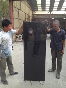 Black Granite Shanxi Black&Absolute Black Tombstone Israel Market, G7 Black Granite Monument & Tombstone