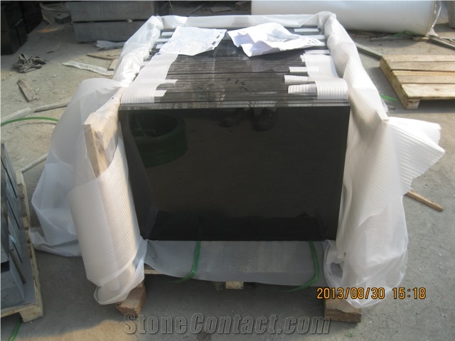 Black Granite Tombstone Of Israel Type from China Shanxi Black Granite Quarry Owner, Shanxi , China , Absolute , Nero Assoluto, G7 Black Granite Monument & Tombstone