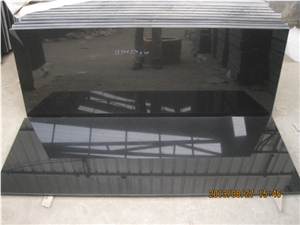 Cheap Good Price Shanxi Black Tombstone for Israel Type Black Granite Tombstone, Shanxi , China , Absolute , Nero Assoluto, G7 Black Granite Monument & Tombstone