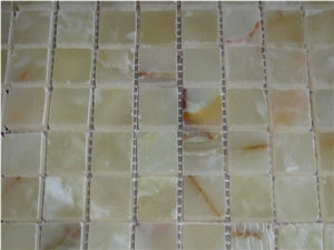 Light Green Onyx Mosaic