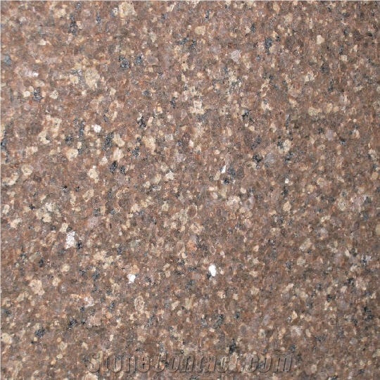 Marron Castor Granite