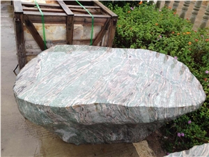 Integrated Garden Table,Open Air Unionbody Desk