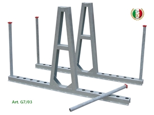 A Frames Stand for Storing Slabs A Frames Stand for Storing Slabs