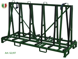 Container Trolley for Handling Trasporting Slabs