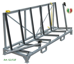 Container Trolley for Handling Trasporting Slabs