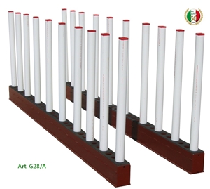 Rails for Depositing Slabs