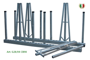 Rails for Depositing Slabs Rails for Depositing Slabs