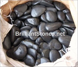 Natural Black Pebble Stone
