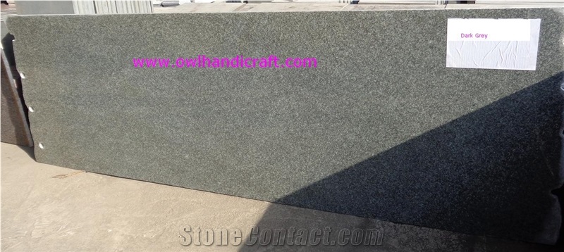 Dark Grey Granite, Owl Drak Grey Granite Slabs, New Grey Md5 Granite