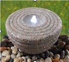 Fountain Stone Hemisphere,Beige Granite Fountain