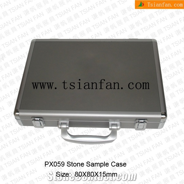 Ps059 Stone Sample Case,Marble Display Case, Stone Carry Case