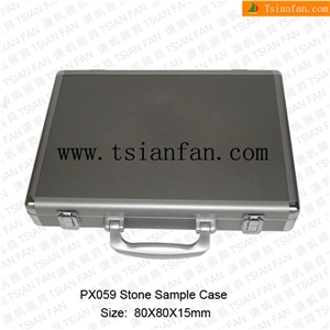 Ps059 Stone Sample Case,Marble Display Case, Stone Carry Case