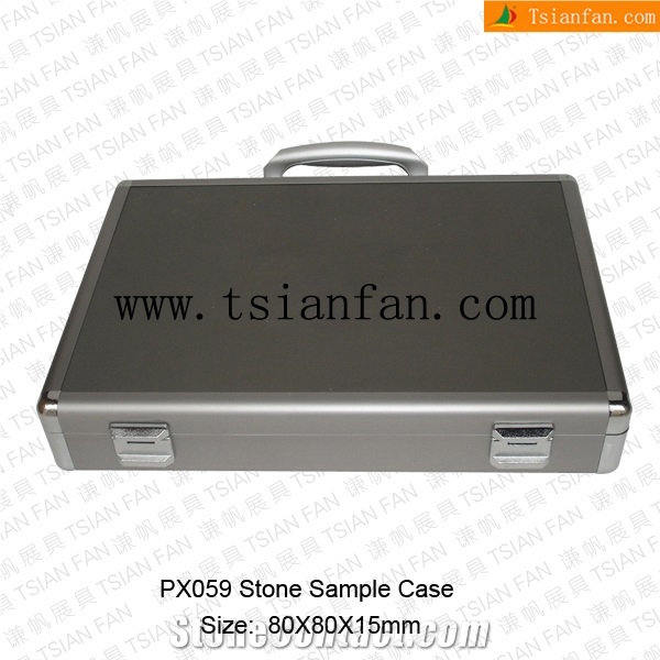 Ps059 Stone Sample Case,Marble Display Case, Stone Carry Case