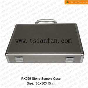 Ps059 Stone Sample Case,Marble Display Case, Stone Carry Case