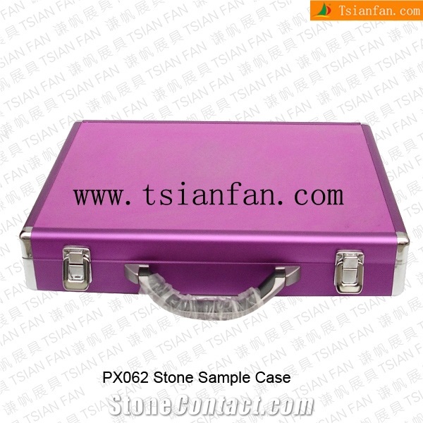 Ps062 Stone Sample Case,Marble Display Case, Stone Carry Case