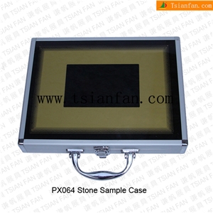 Ps064 Stone Sample Case,Marble Display Case, Stone Carry Case