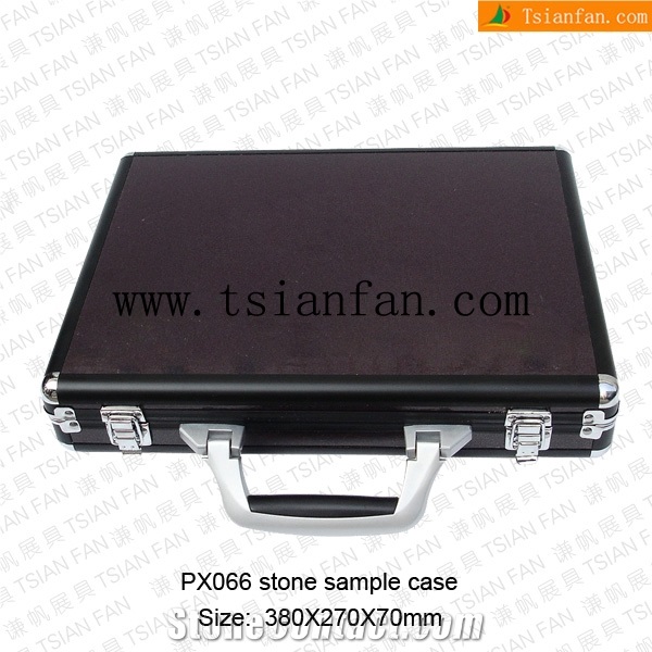 Ps066 Stone Sample Case,Marble Display Case, Stone Carry Case
