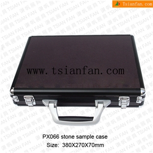 Ps066 Stone Sample Case,Marble Display Case, Stone Carry Case