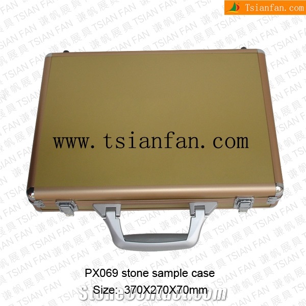 Ps069 Stone Sample Case,Marble Display Case, Stone Carry Case