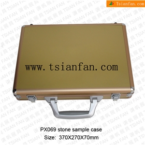Ps069 Stone Sample Case,Marble Display Case, Stone Carry Case