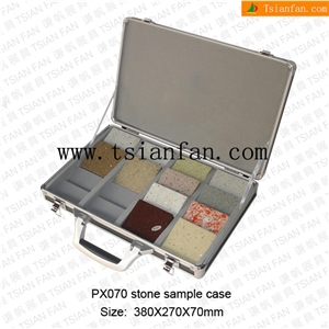Ps070 Stone Sample Case,Marble Display Case, Stone Carry Case