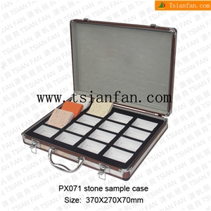 Ps071 Stone Sample Case,Marble Display Case, Stone Carry Case