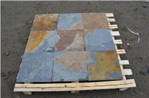 Sunset Multicolor Slate & Tiles, Rusty Slate, Hebei Rust Slate