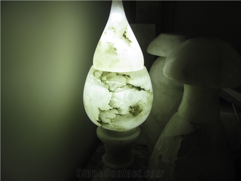 Alabaster Lamp