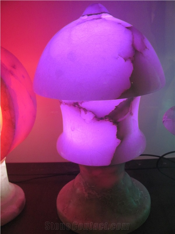 Alabaster Lamp