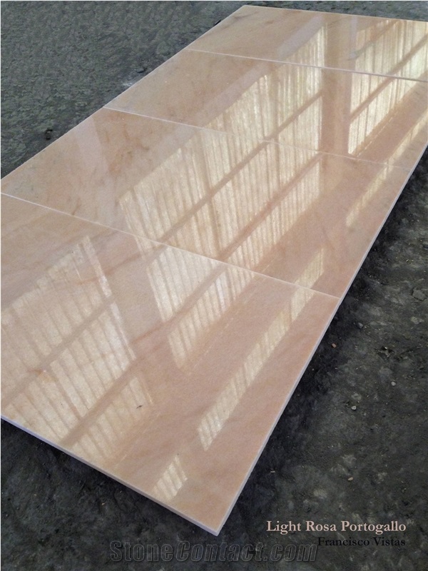Rosa Portogallo Extra Marble Tiles, Portugal Pink Marble