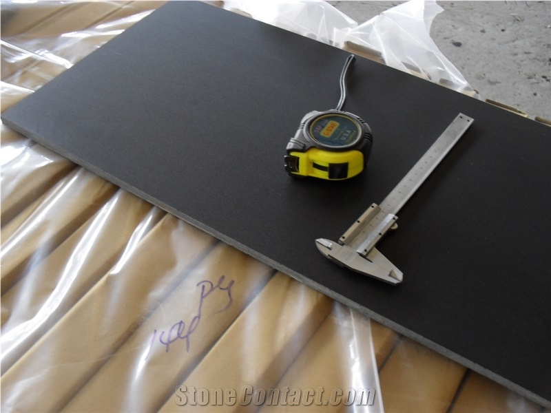 Viet Nam Black Basalt Slabs & Tiles