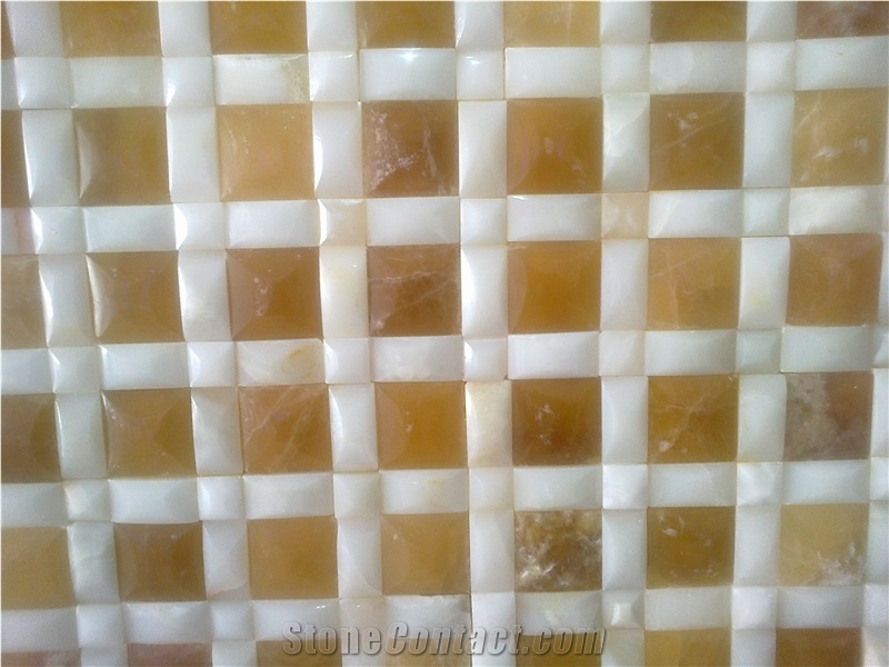 Iran Antique Onyx, Designed Onyx Mosaic