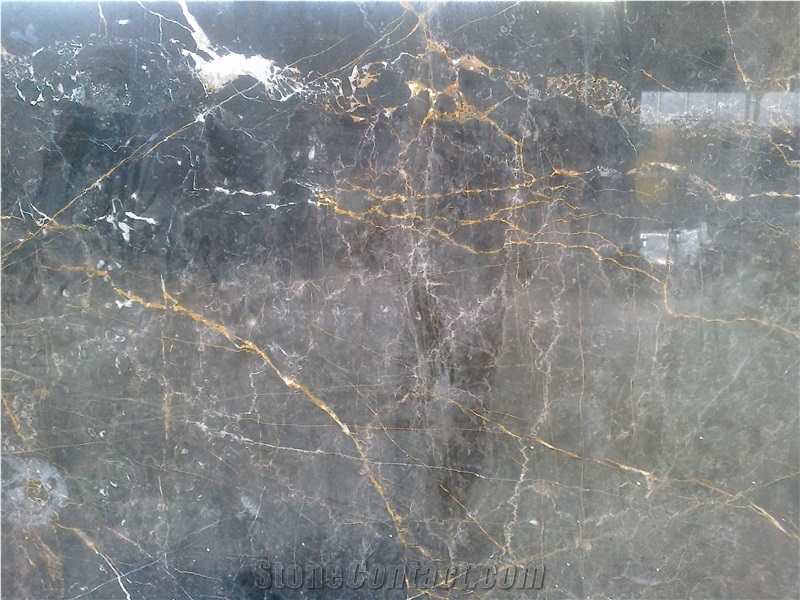 Iran Golden Black Marble Blocks