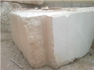 Iran Harsin Beige Marble Block, Iran Light Beige Marble Blocks