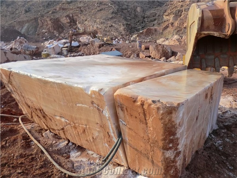 Onyx Block, Iran White Onyx Blocks