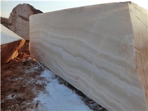 Onyx Block, Iran White Onyx Blocks