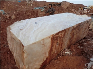 Onyx Block, Iran White Onyx Blocks