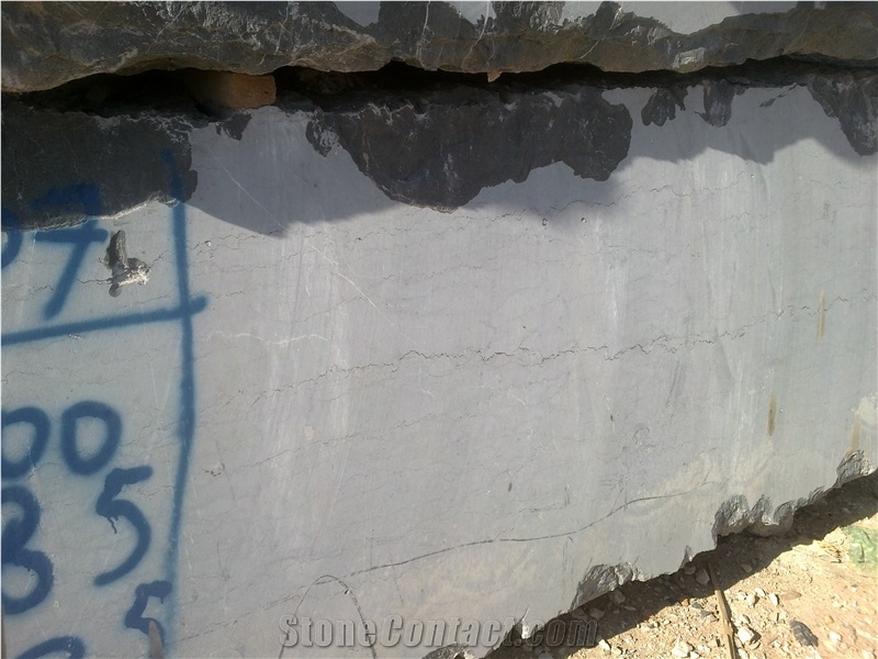 Pietra Grey Marble Block, Iran Grey Marble Blocks