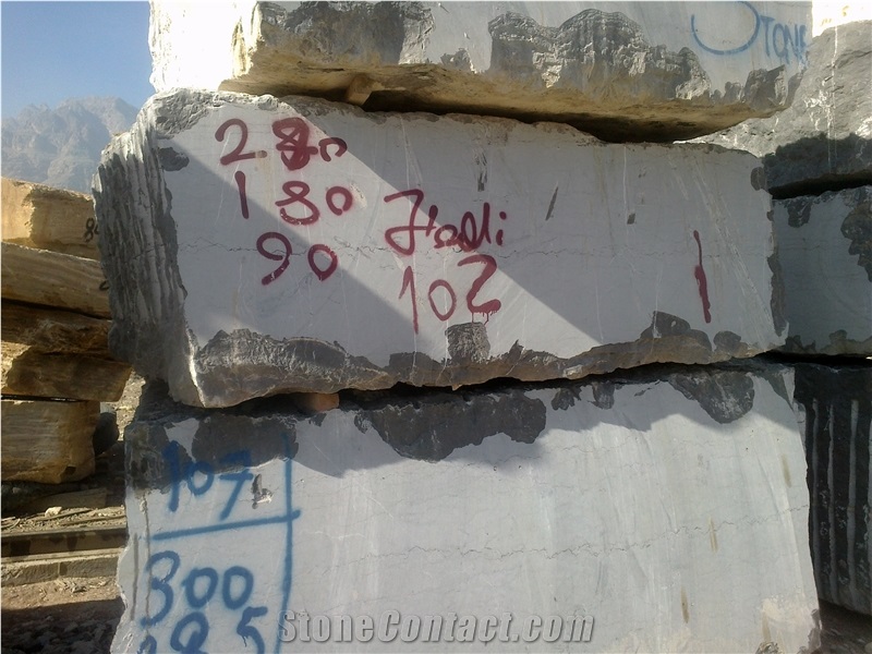 Pietra Grey Marble Block, Iran Grey Marble Blocks
