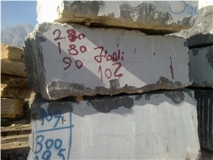 Pietra Grey Marble Block, Iran Grey Marble Blocks
